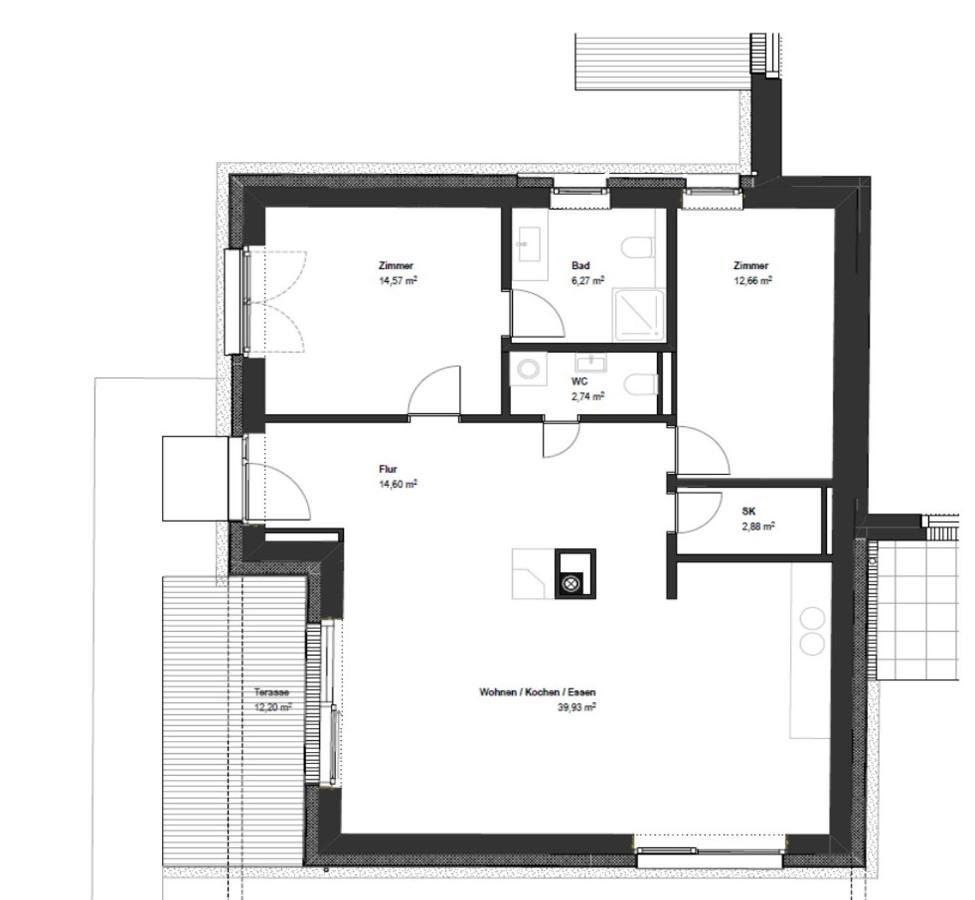 Luxus Appartement zwischen Leipzig und Cospudener See Exterior foto